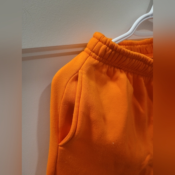 Shein Halloween jogging pants with elastic waist and pockets in orange Small - Picture 4 of 6